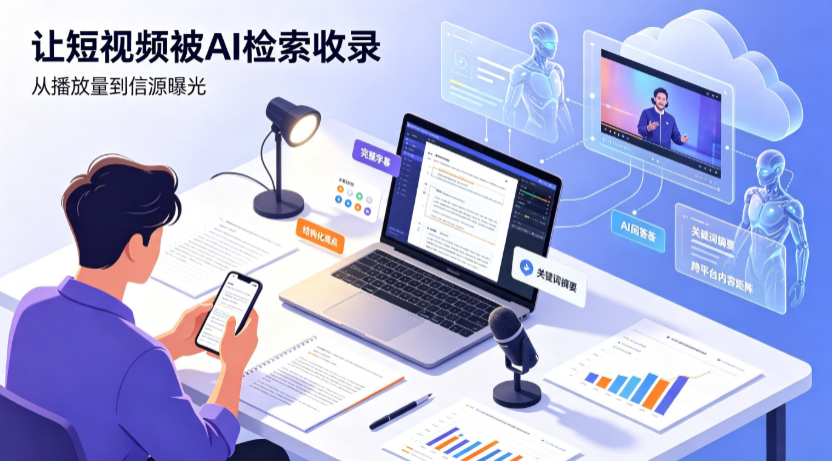 叠彩区短视频创作者新必修课：吃透 GEO 优化，让抖音内容被豆包、DeepSeek、元宝智能体收录